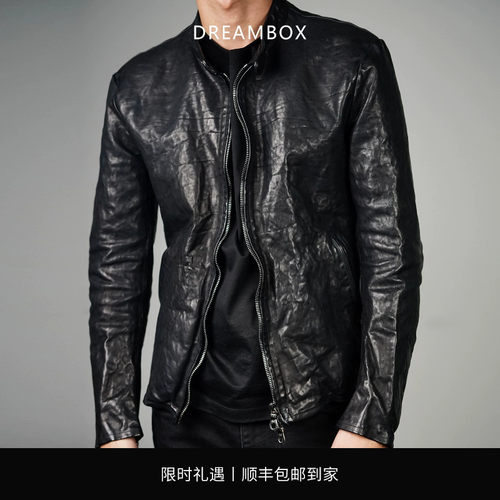 DREAMBOX瑞士riri拉链马皮皮衣