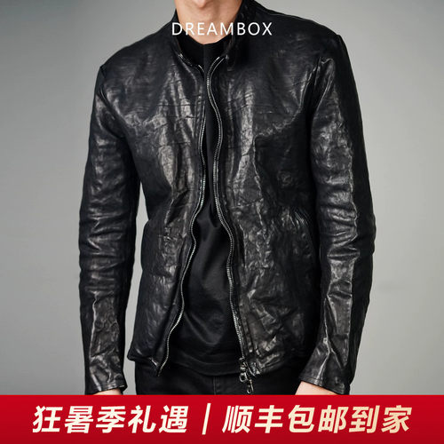 DREAMBOX瑞士riri拉链马皮皮衣