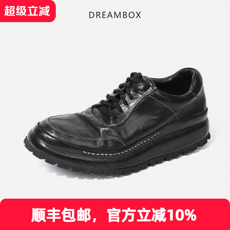 dreambox高档马皮休闲皮鞋