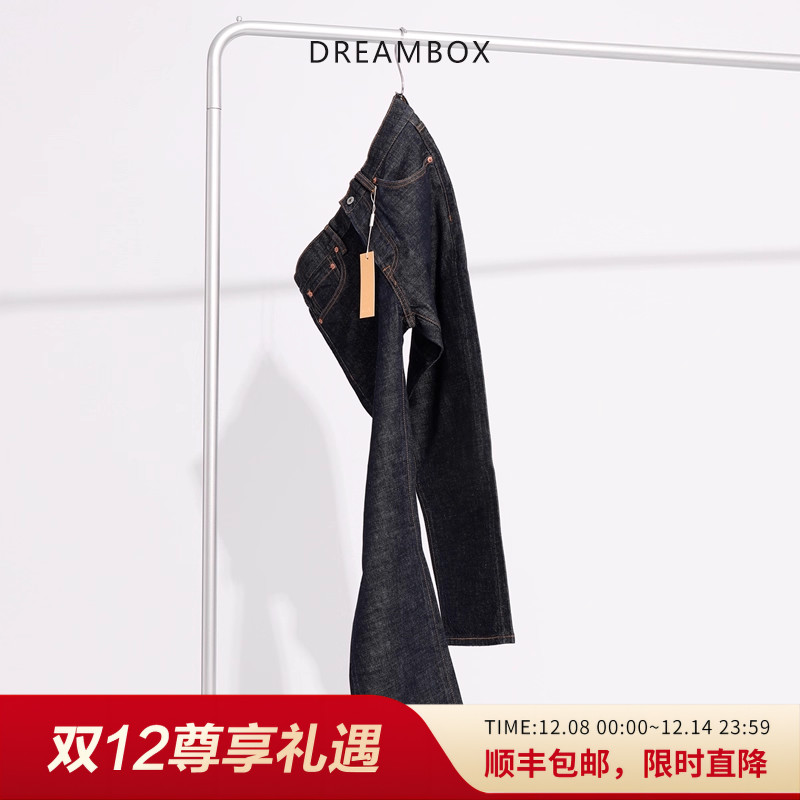 dreambox美式原牛赤耳牛仔裤