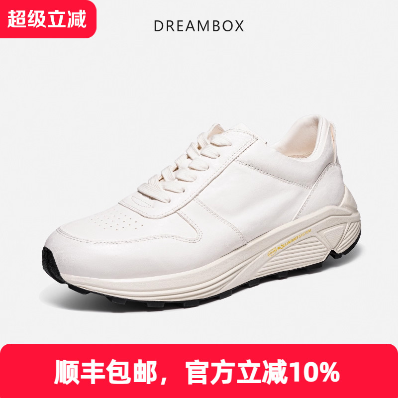 dreambox马皮透气男士运动鞋