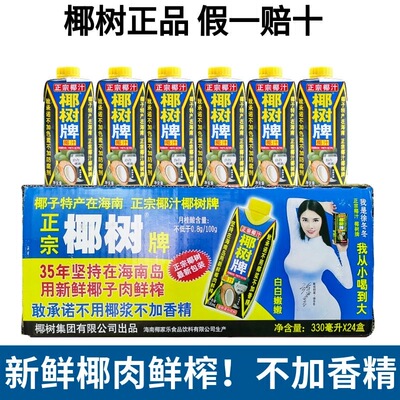 椰树植物蛋白海南特产椰子汁