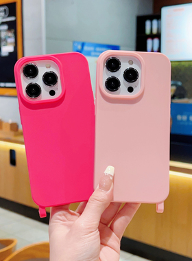 适用软15prox苹果12壳xr女xs情侣小众新款简约12pro/色糖果13iphone14promax/xr保护套手个性/网红防摔机壳11