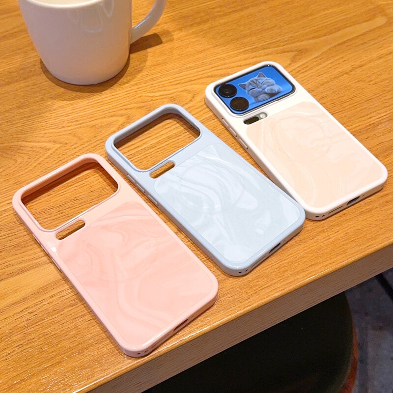 适用小米17手机壳丝绒磁吸半包小米17promax手感好防摔耐磨保护套男生女生Xiaomi17Pro后屏保护壳少女粉杏色