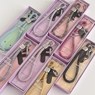 高端短款手腕手机挂绳防摔防丢款