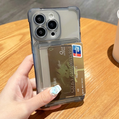 苹果17气囊保护镜头全包带手机壳