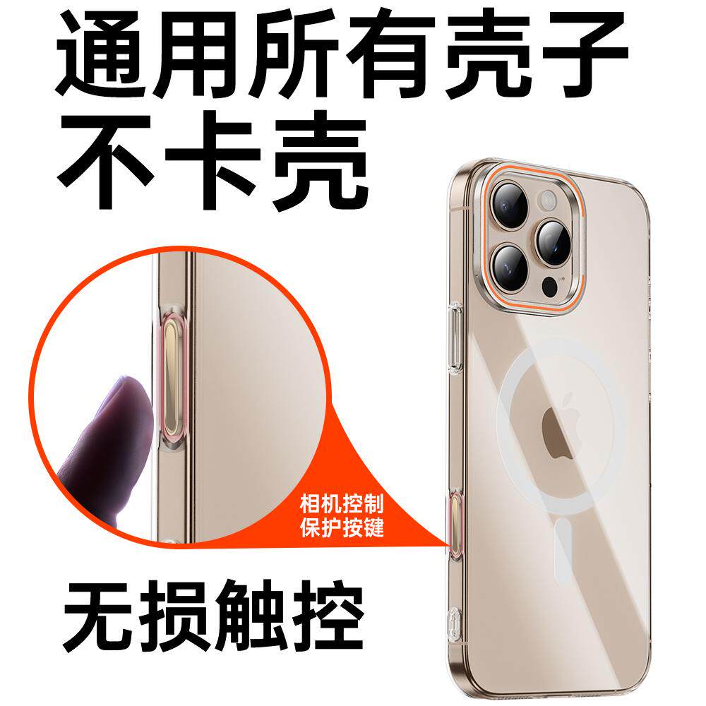灵动相机侧键贴感应防刮16相机键