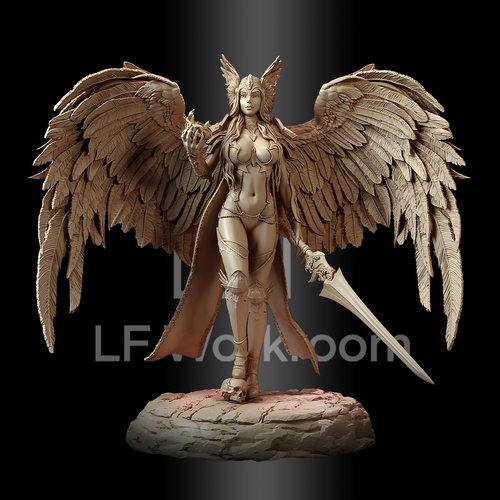 北欧女武神16K树脂3D打印预售