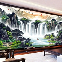 Liushui Shengcai Cross 2024 Новая вышивка вышива