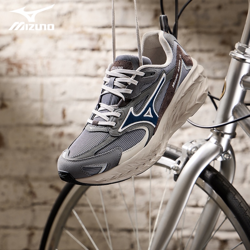 MIZUNO美津浓复古厚底跑步鞋减震