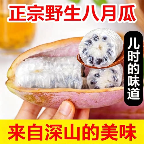 野生八月瓜新鲜水果八月炸