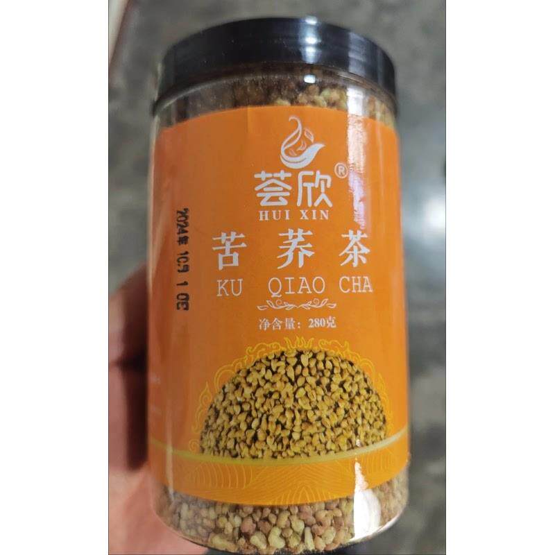 荟欣黄苦荞茶苦荞荞麦茶泡水精选四川大凉山新货浓香苦荞泡茶