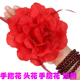 舞蹈演出手花玫瑰头花手指花手腕花广场跳舞花幼儿园儿童表演道具