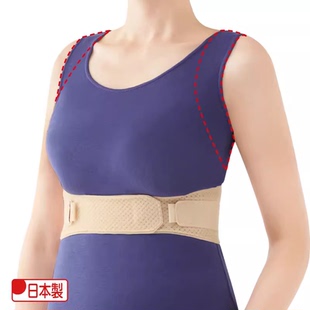 日本护胸椎骨折驼背矫姿护正带透气护腰带肋骨外翻腹带固定带护具