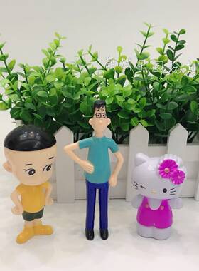 大头儿子爸爸围裙妈妈过家家玩具