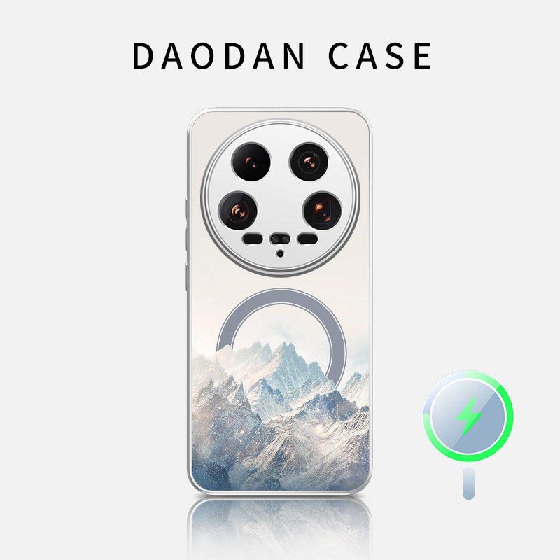 适用于小米17ultra磁吸15手机壳magsafe高端xiaomi高级感白昼贡嘎雪山14全包镜头散热防摔情侣男女保护套新款