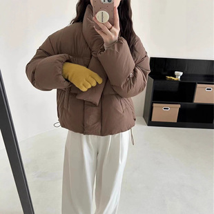 女裝 羽絨服女新款 高級感大碼 鴨絨2025反季 冬季 短款