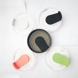 适配史丹利探险保温杯盖子配件密封直饮透明盖耐高温20oz/30oz