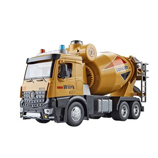 韩国儿童合金水泥搅拌车玩具大号男孩混凝土大型工程车系列仿真模