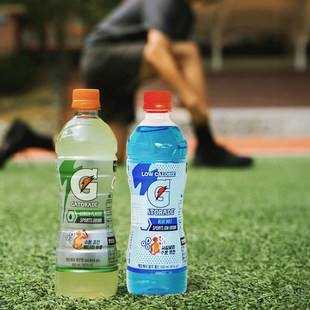 乐天佳得乐韩国进口饮料柠檬味健身运动零脂肪 gatorade 蓝色饮品