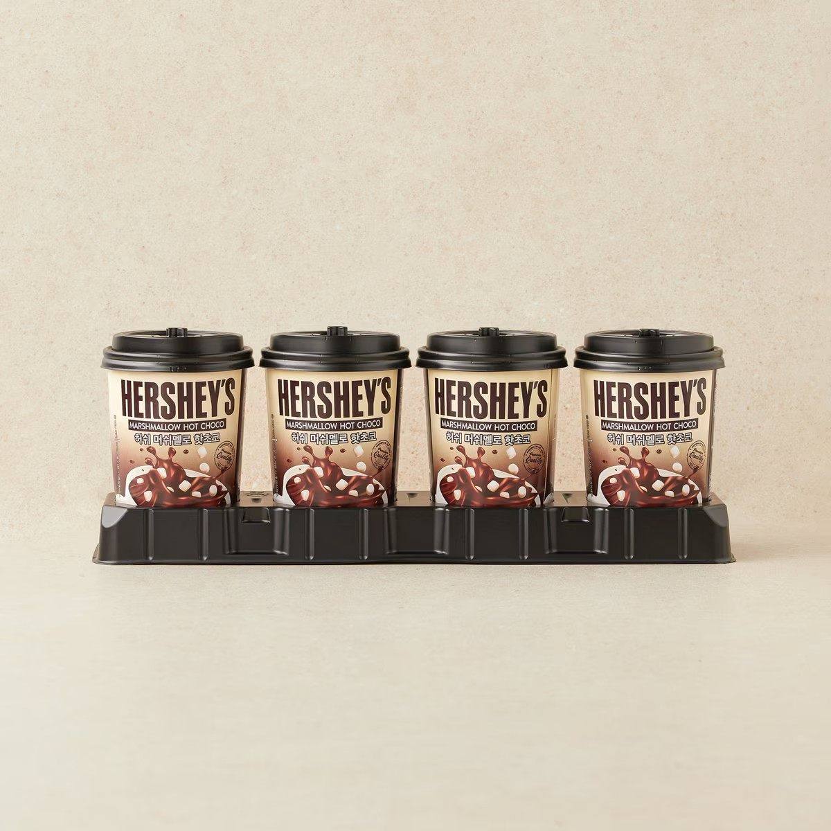 韩国可可粉速溶热可可棉花糖巧克力冲饮好时巧克力巧克力牛奶杯装