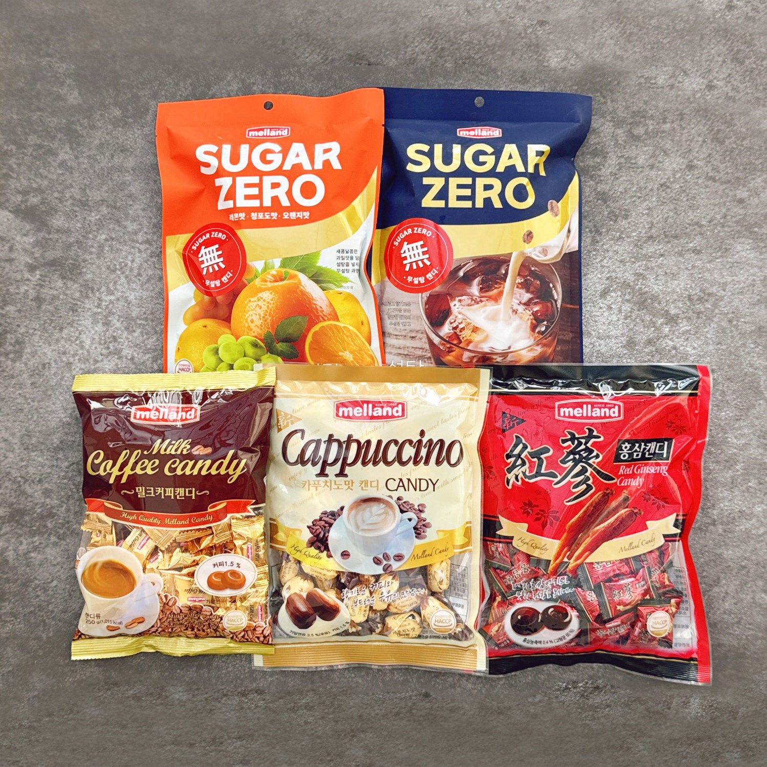 韩国特产国际牛奶咖啡味硬糖100g独立包装美味糖果小零食婚庆喜糖