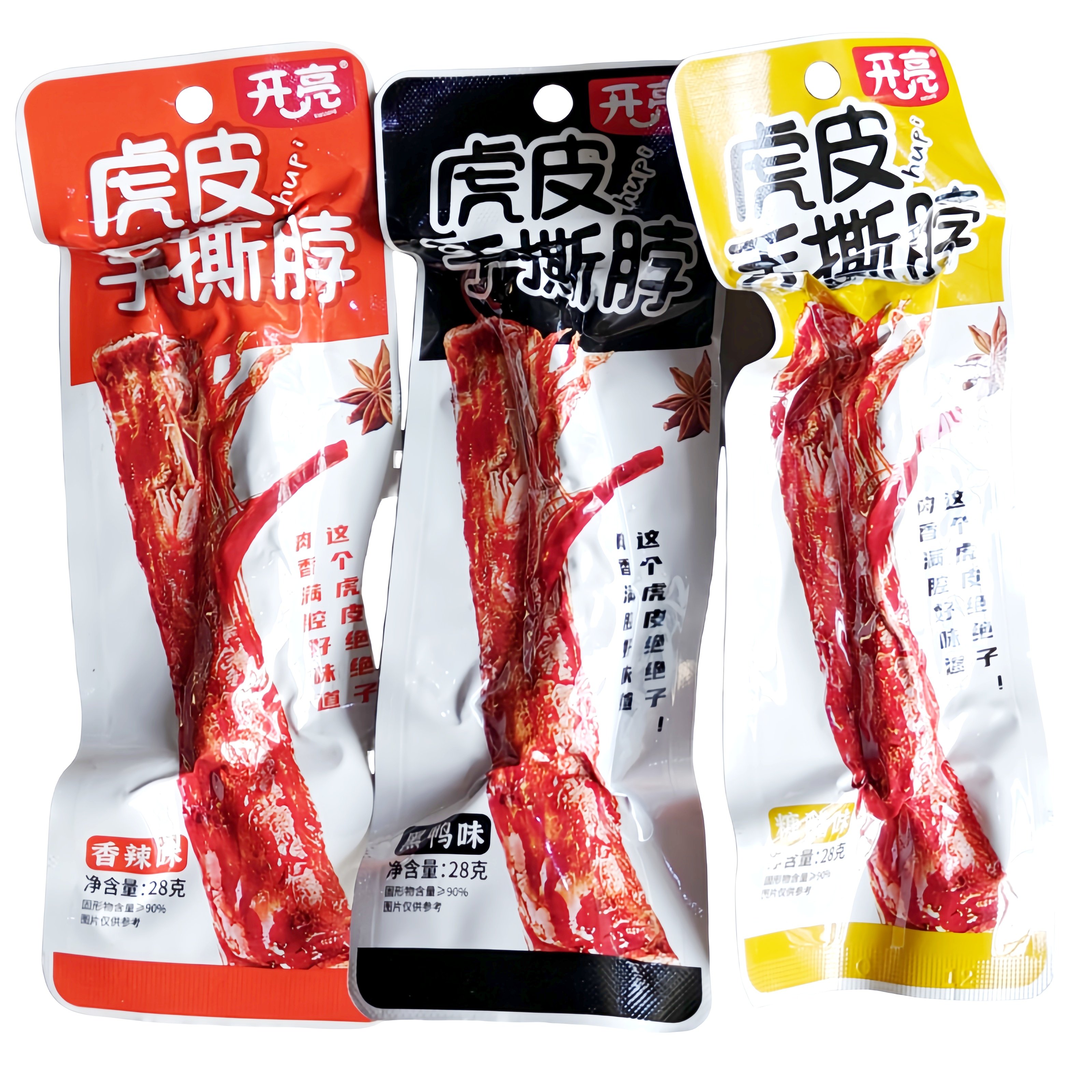 开亮虎皮手撕脖劲道好吃香辣糖醋黑鸭味休闲零食真空袋装解馋小吃,零食/坚果/特产,鸡肉零食,淘宝优惠券,粉丝福利购,淘宝优惠卷