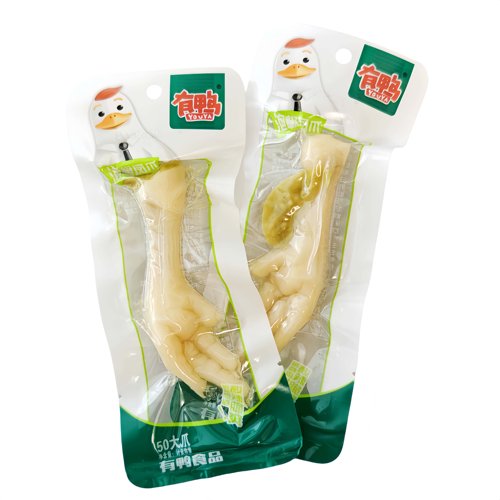有鸭泡椒凤爪酸辣爽脆鸡爪子