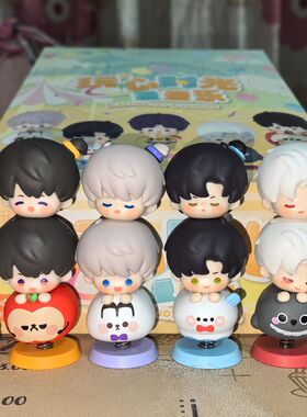 官谷正品恋与深空玩心时光系列叠叠乐盲袋潮玩礼物可爱玩偶摆件