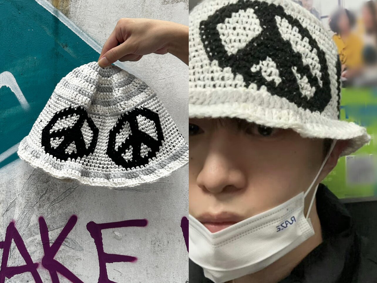 自制纯手工编织渔夫帽 y.a.r.n帽子 范丞丞同款帽子渔夫帽毛线帽