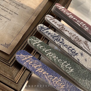 专业双面修复指甲美甲搓条磨条专用指甲锉打美甲抛光条海绵锉条