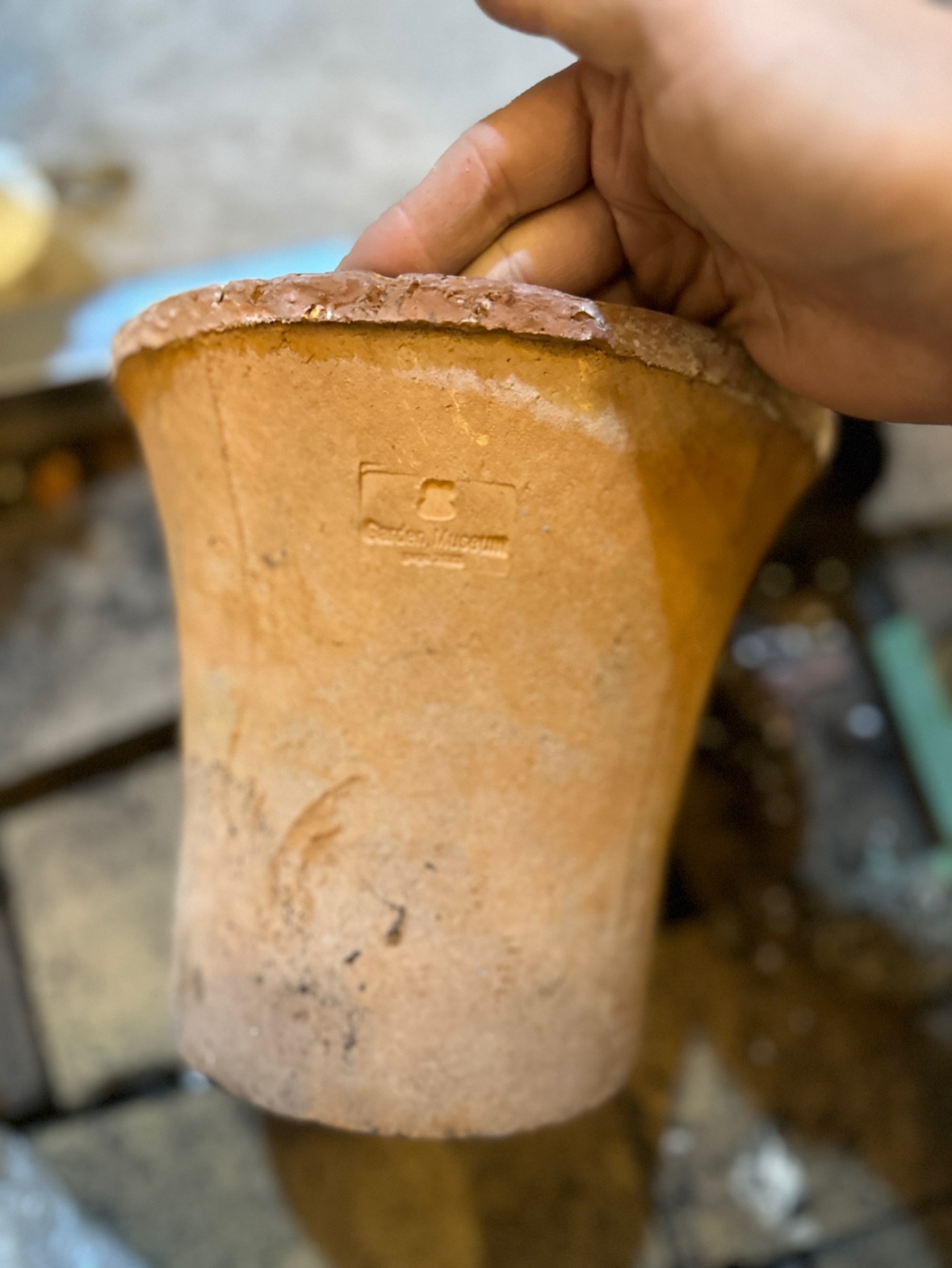 粗陶瓦盆透水透气花园杂货