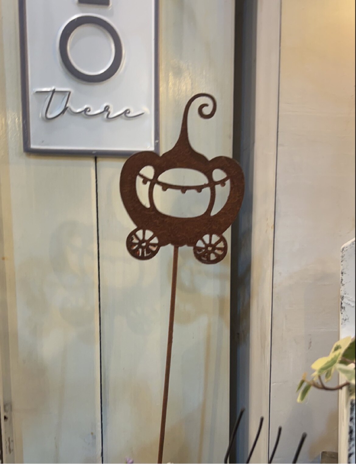 锈色铁艺复古做旧花插