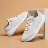 轻便软底休闲健步鞋 多运动走路鞋 一脚蹬袜子鞋 大码 春季 透气男女鞋