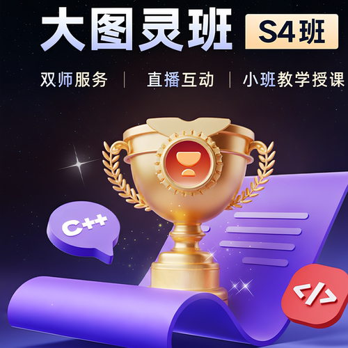 信奥集训大图灵班季度课S4