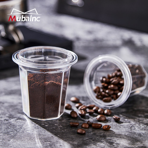 咖啡八角接粉杯透明倒扣接粉器
