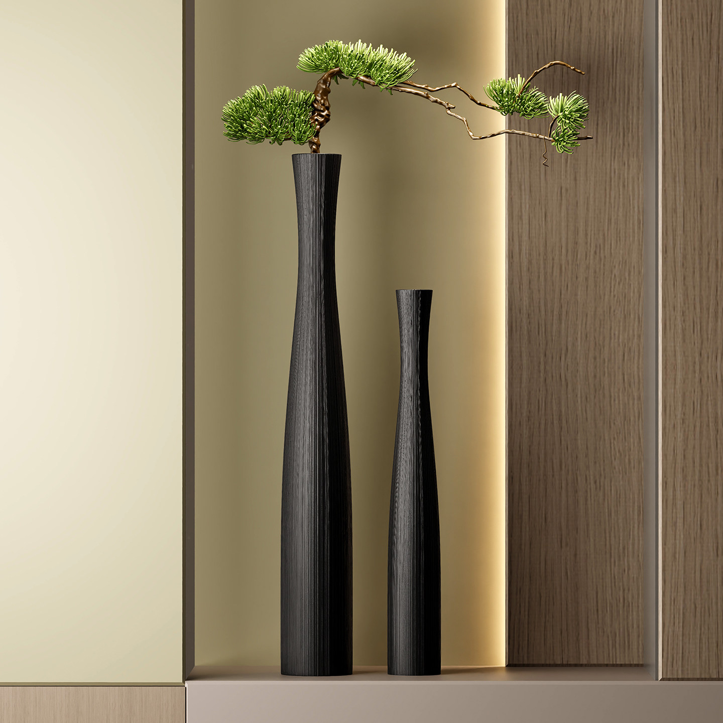 景德镇陶瓷花器创意轻奢花瓶高摆件客厅插花玄关电视柜落地装饰品,家居饰品,装饰摆件,淘宝优惠券,粉丝福利购,淘宝优惠卷