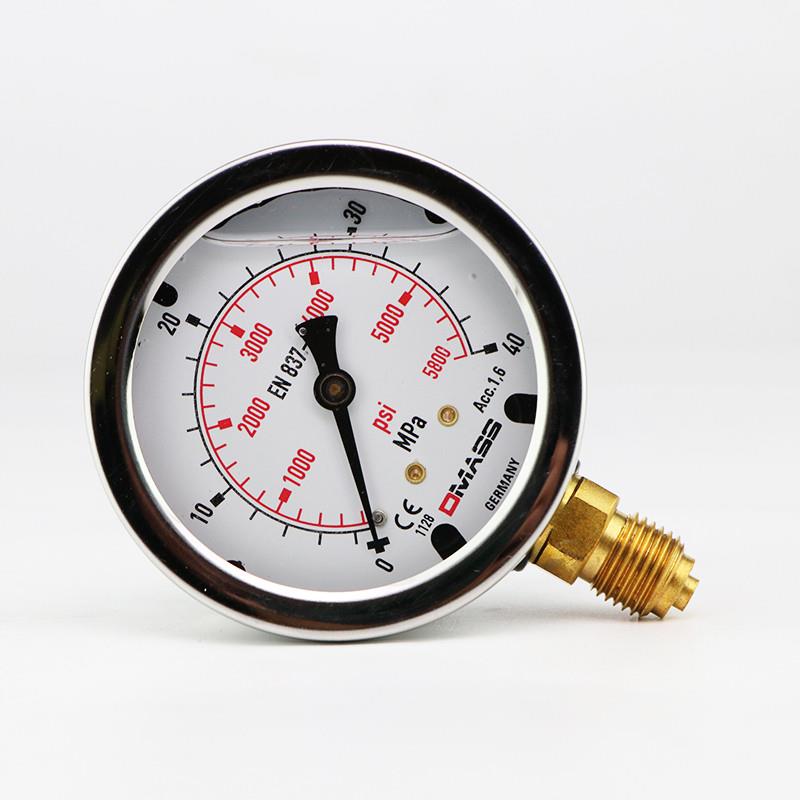 全新压力表DMASS挖机测压表 液压表 挖掘机耐震测压压力表