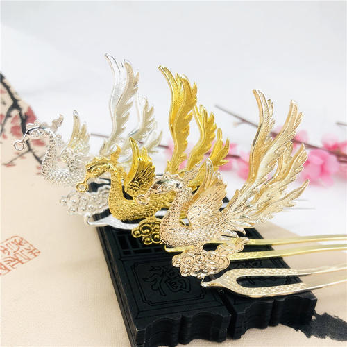 古风祥云发簪步摇汉服手工材料