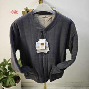 丰容2509男棉袄羊毛棒球服款 巨保暖弹力纽扣舒适透气缩口小中领