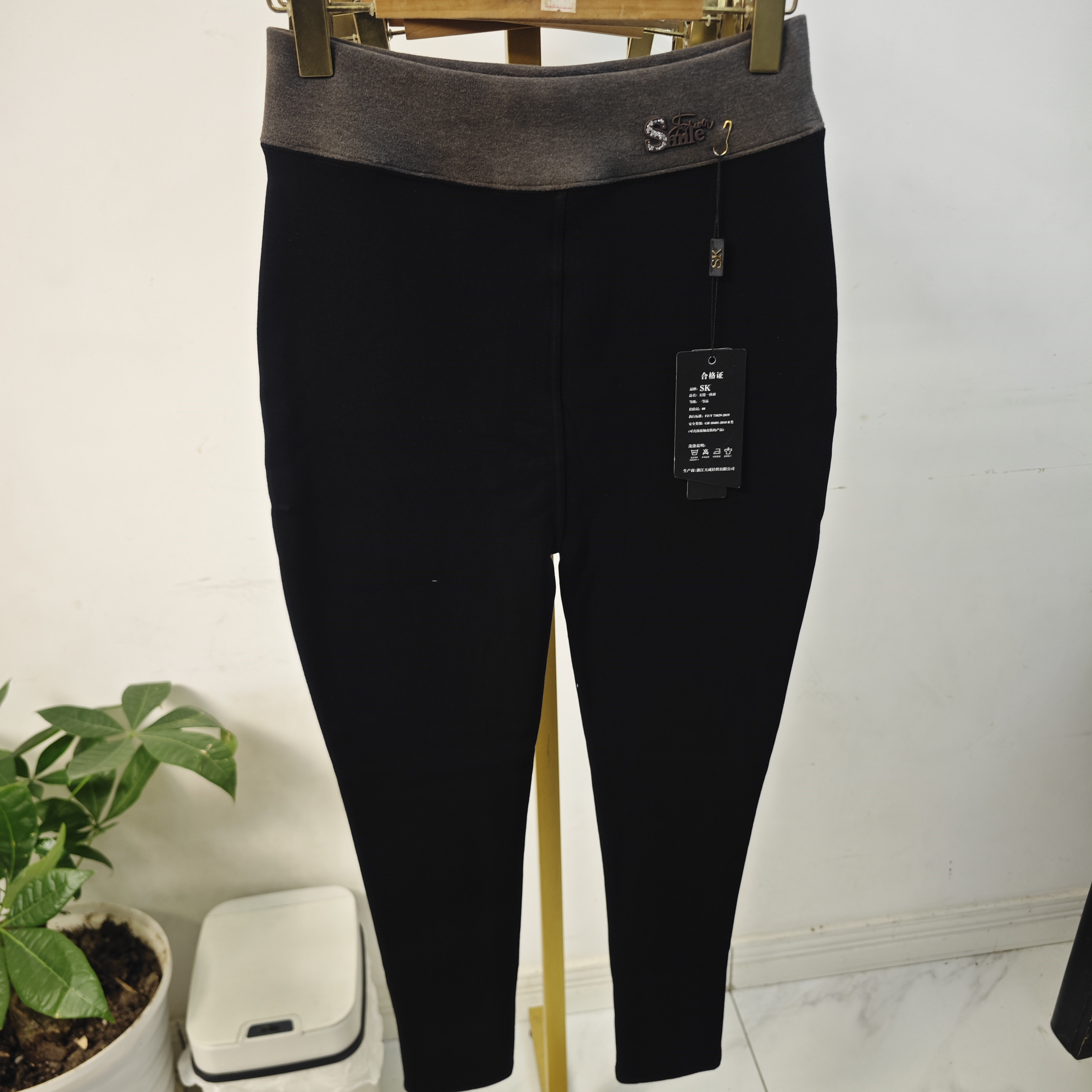 SK简彤8850女秋冬亲肤木棉保暖裤