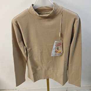 修身 女长袖 显瘦百搭保暖上衣 半高领纯色打底衫 报福鸟7010秋冬新款