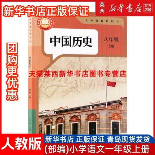 中国历史8八年级上册人教版