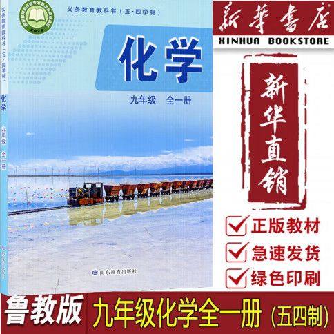 2025新版鲁科版九年级全一册化学课本 山东科学技术出版社鲁科版9年级全一册化学（54五四制） 九年级全一册山东科学技术出版社