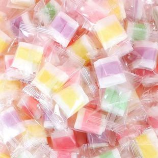 果汁卷水果味软糖童年怀旧好吃 批发 糖果喜糖婚糖网红小零食散装