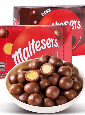 澳大利亚Maltesers麦提莎麦丽素牛奶夹心巧克力暑假进口儿童零食