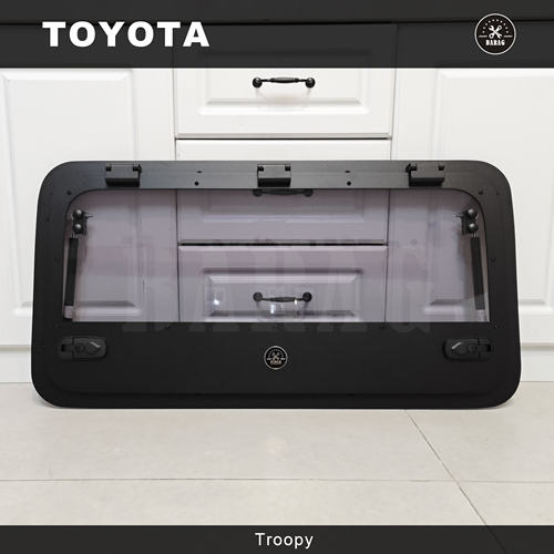 barag伯徕 toyota丰田lc78改装troopy鸥翼窗7系狩猎窗拓展外推窗