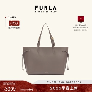 FURLA芙拉AVA牛皮大号女士上班通勤手提包托特包 早春新品