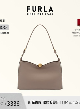 【礼物】FURLA芙拉SFERA SOFT牛皮中号女士通勤单肩包百搭