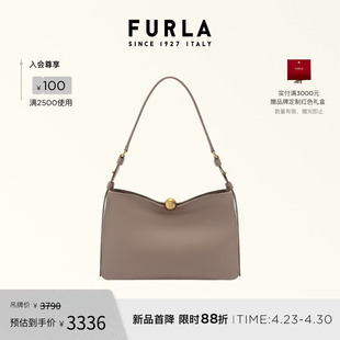 【礼物】FURLA芙拉SFERA SOFT牛皮中号女士通勤单肩包百搭